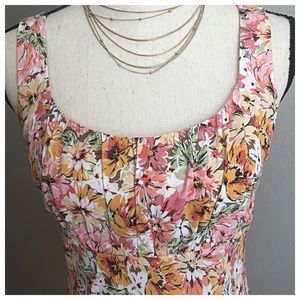 LOFT Dresses - LOFT By Ann Taylor Easter Floral Dress LOFT Dresses - LOFT By Ann Taylor Easter Floral Dress
